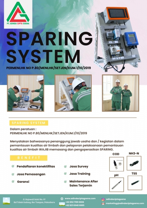 Jasa Pemasangan Alat Sparing System ASTM-01